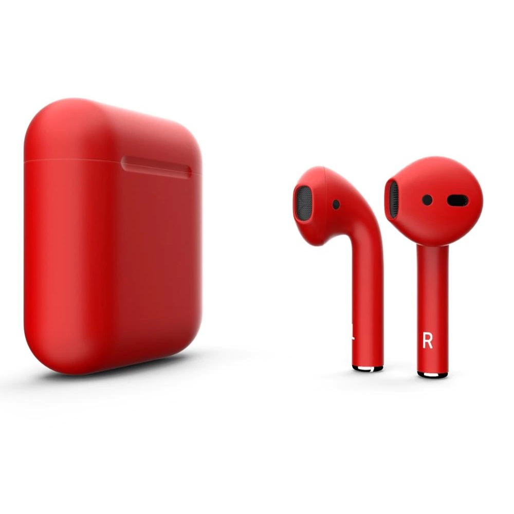 I12 Couleur TWS Bluetooth 5.0 Earphone rouge