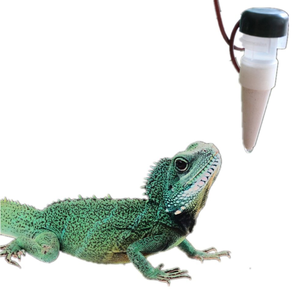 1300ML Reptile Water Filter Drip System Drinking Fountain Dispenser Humidifier for Chameleon Lizard Gecko as shown - Image 3