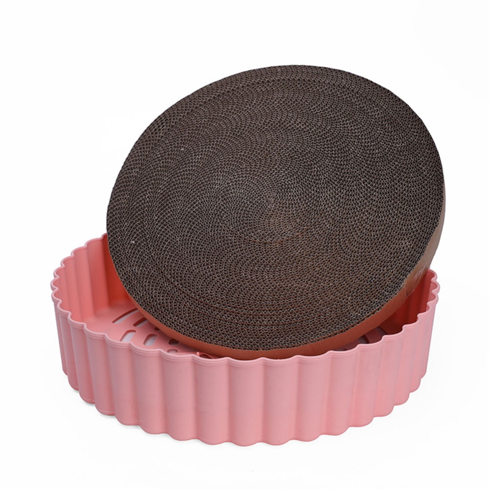 Round Cat Scratching Pad Wear-resistant Scratch-resistant Scratch Board Claw Grinder Pet Supplies - Image 3