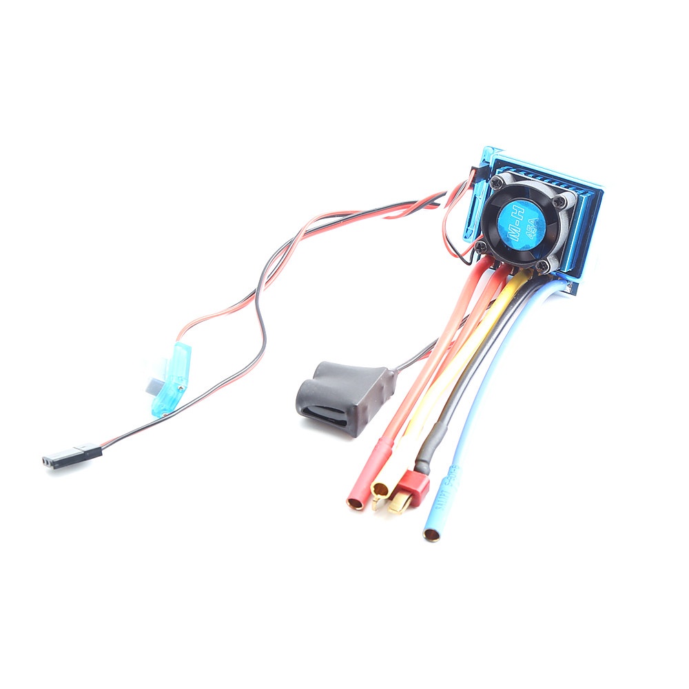 Waterproof 45A 60A 80A 120A Brushless ESC Electric Speed Controller Dust-proof for 1/8 1/10 1/12 RC Car Crawler Boat Part KSX3453 - Image 2