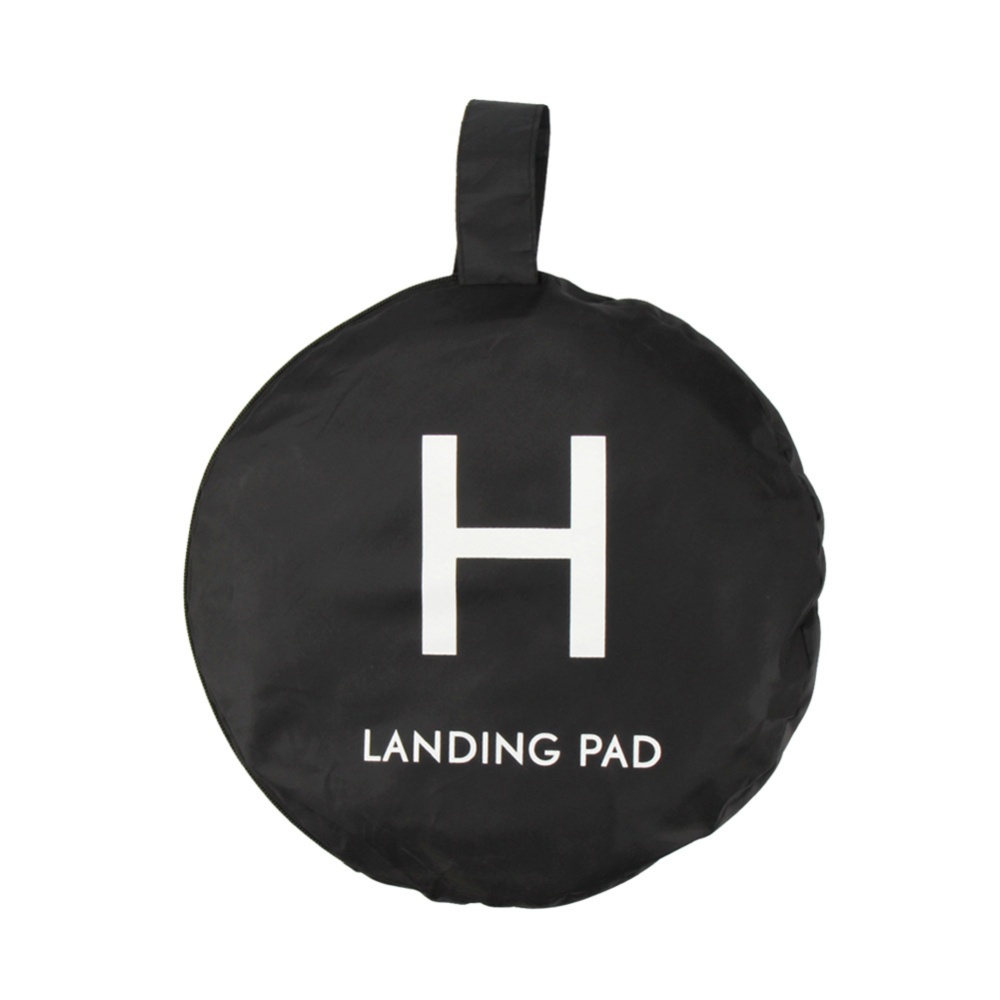 Portable Universal Landing Pad Foldable Waterproof Launch for RC Drone Orange-blue color -110CM - Image 2