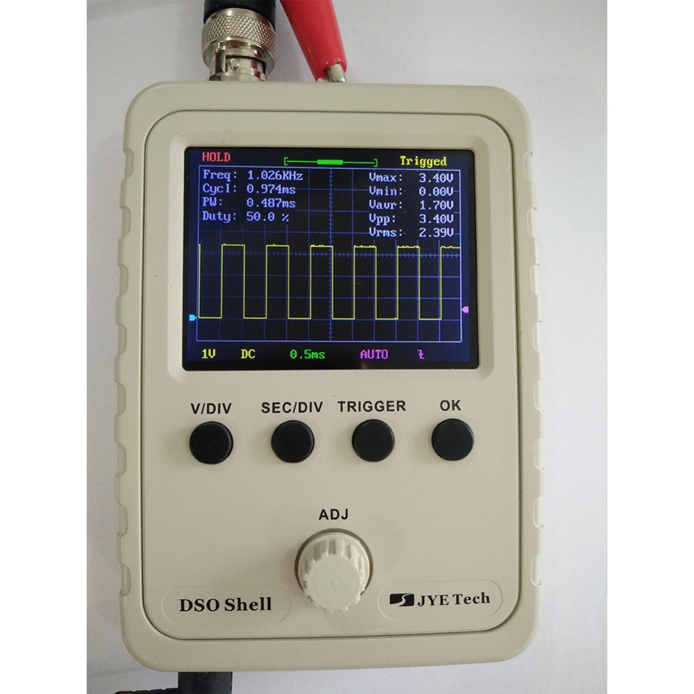 DSO 150 Shell Oscilloscope Portable Digital for Test Low Frequency Slow Signals (finished product) - Image 3