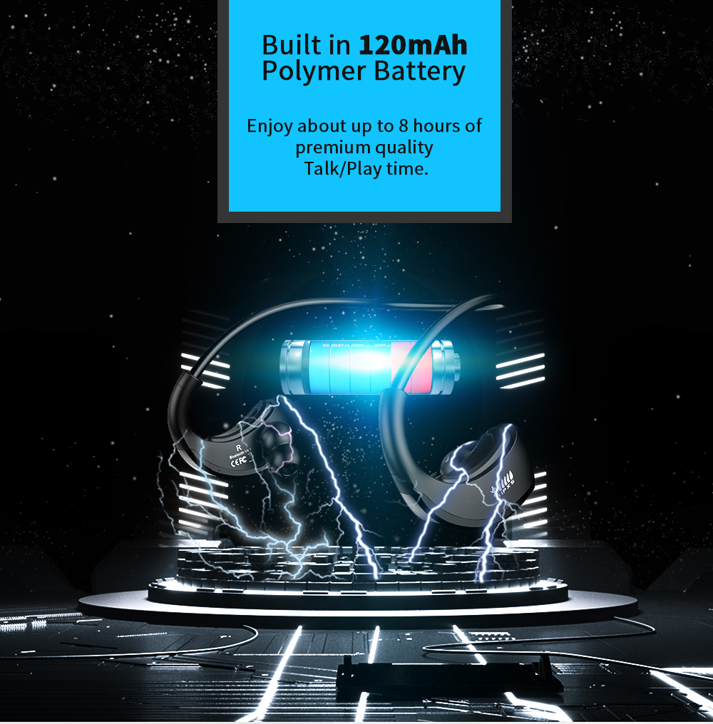 DACOM G06 L16 Casque sans fil rouge - Image 3