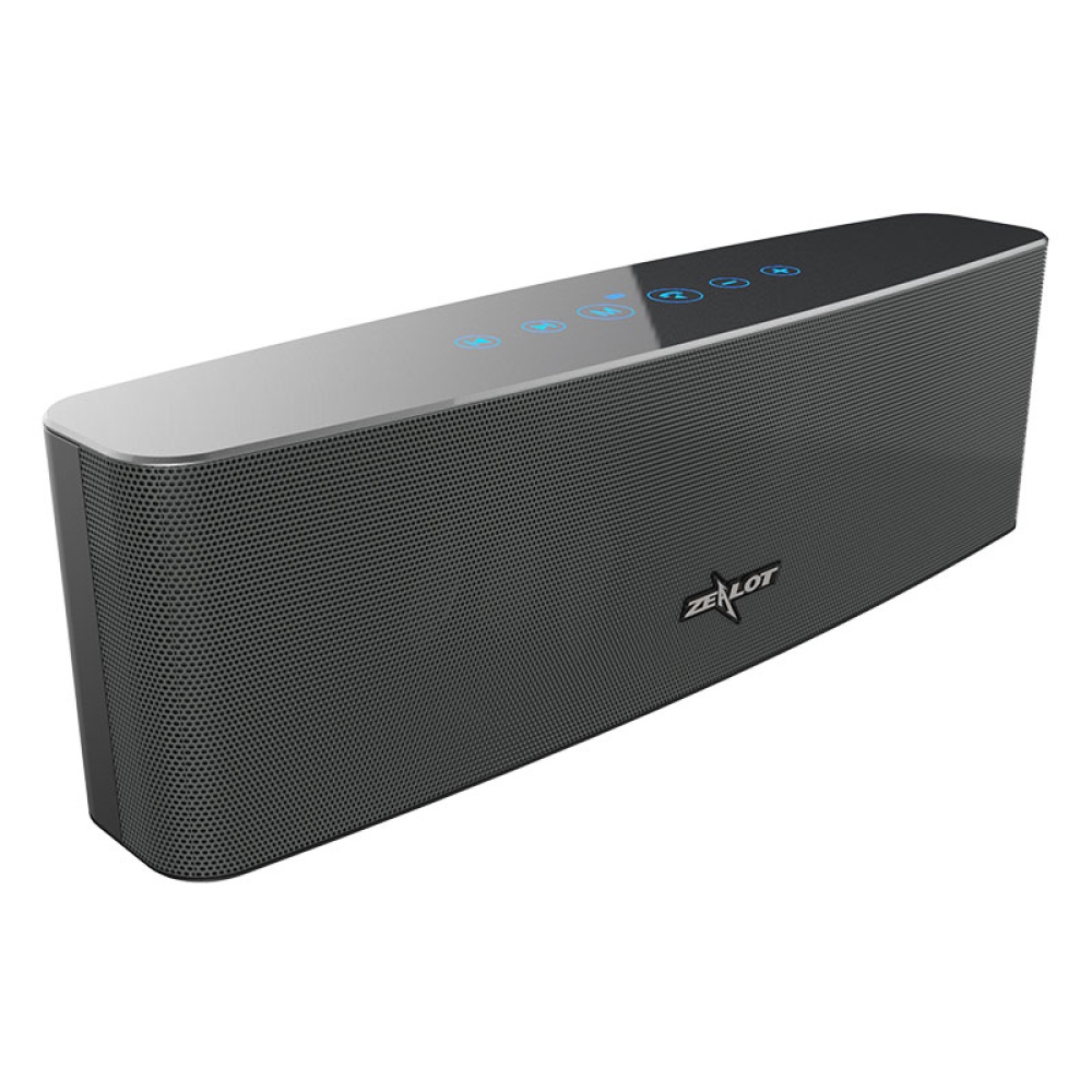 Haut-parleur Bluetooth ZEALOT S12 avec micro - Noir