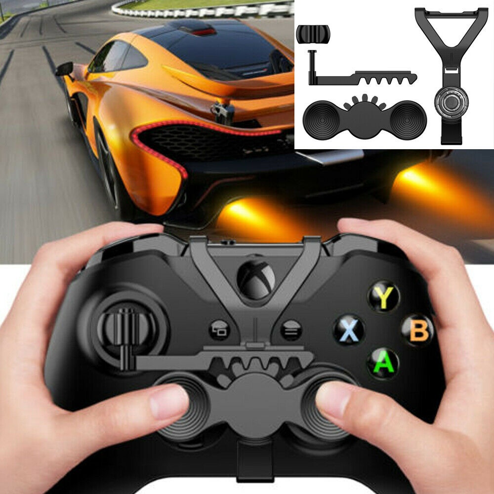 Mini Steering Wheel Xbox One S/X Controller Add-on Replacement Accessories black - Image 4