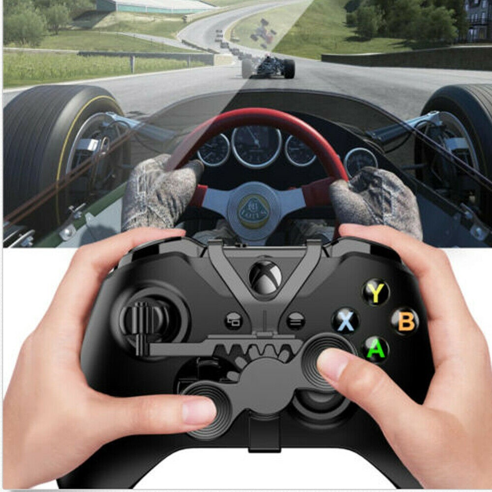 Mini Steering Wheel Xbox One S/X Controller Add-on Replacement Accessories black - Image 3