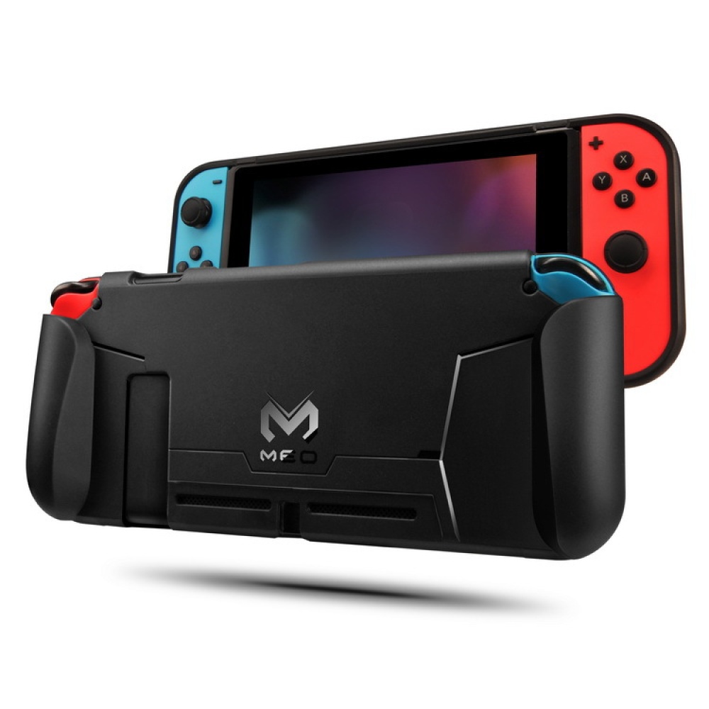 For Nintend Switch Console TPU Shock-Absorption Protective Grips Cover Case Red blue - Image 2