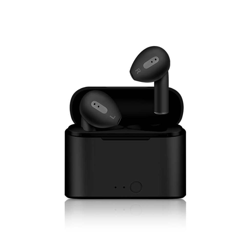 Tws I12 Pro Wireless Bluetooth-compatible 5.0 Earphones Stereo Music Sports Headsets Black