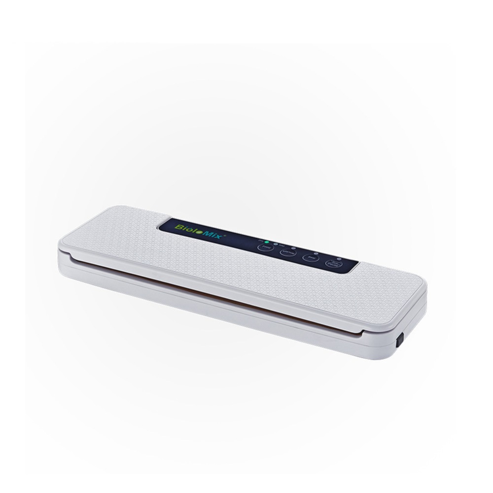 Household Vacuum Sealer With Dry Moist Modes Automatic Food Machine For Storage Preservation White_US plug 110V