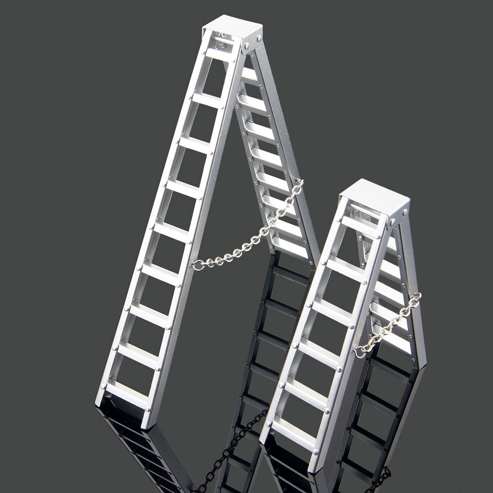 Mini Simulate Ladder for 1/10 Trx-4 RC Crawler Car SCX10 D90 Upgrade Spare 150mm_Long ladder - Image 2