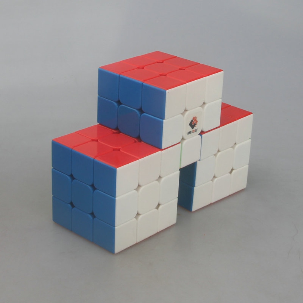 Anti-stick Magic Cube Educational Puzzle Toy For Kids Stress Reliever Great Wall - Image 2