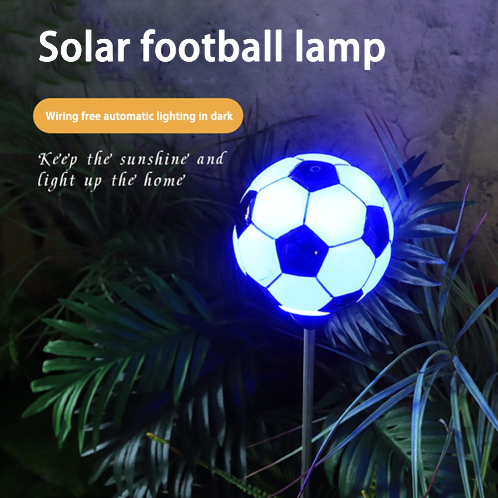 Solar Ground Lights Waterproof Buried Lamp World Cup Park Football Landscape Lighting - Image 2