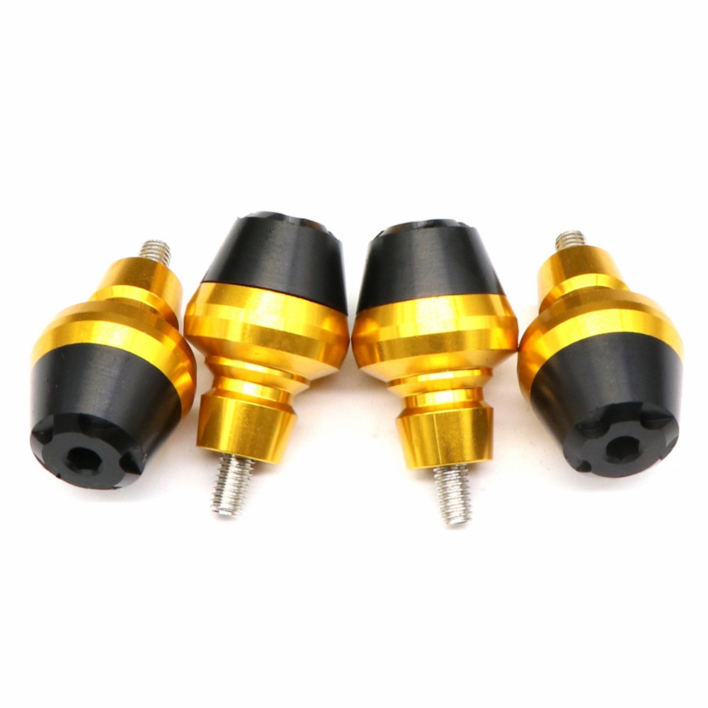 6mm Aluminium Alloy License Plate Screw with Bolt Nut for msx125 z1000 z800 MT07/09 Motorcycle Car Gold (4pcs/set) - Image 2