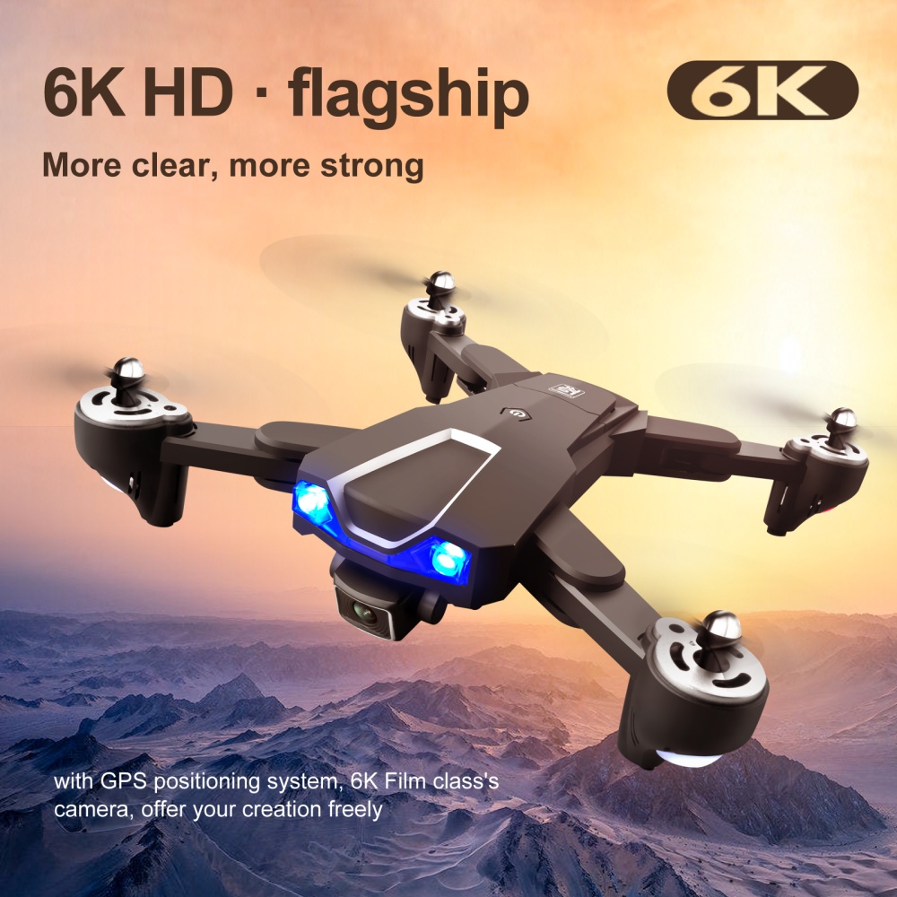 Ls-25 Drone 6k 4k Ultra Hd Dual Camera Ptz 5g Wifi Gps Height Maintain Headless Mode Rc Quadcopter Professional 4 fan blades - Image 2