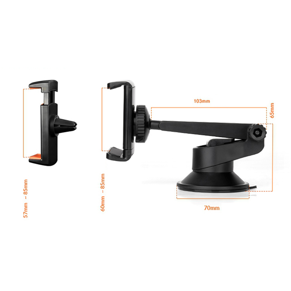 LP-10 Universal Car Holder Windshield Mount Phone - Image 2