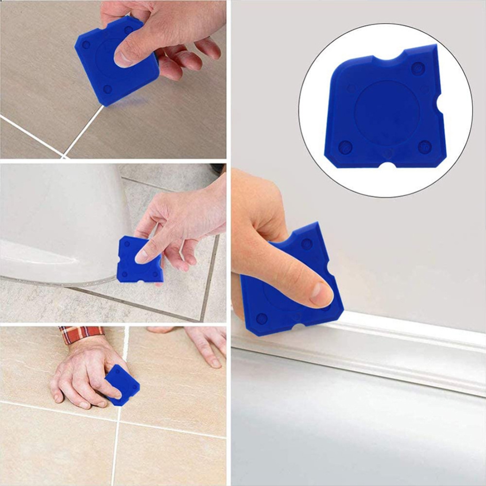 9pcs Silicone Sealant Spreader Spatula Scraper For Door Caulk Tool Window Caulking Finishing 9-piece set - Image 3