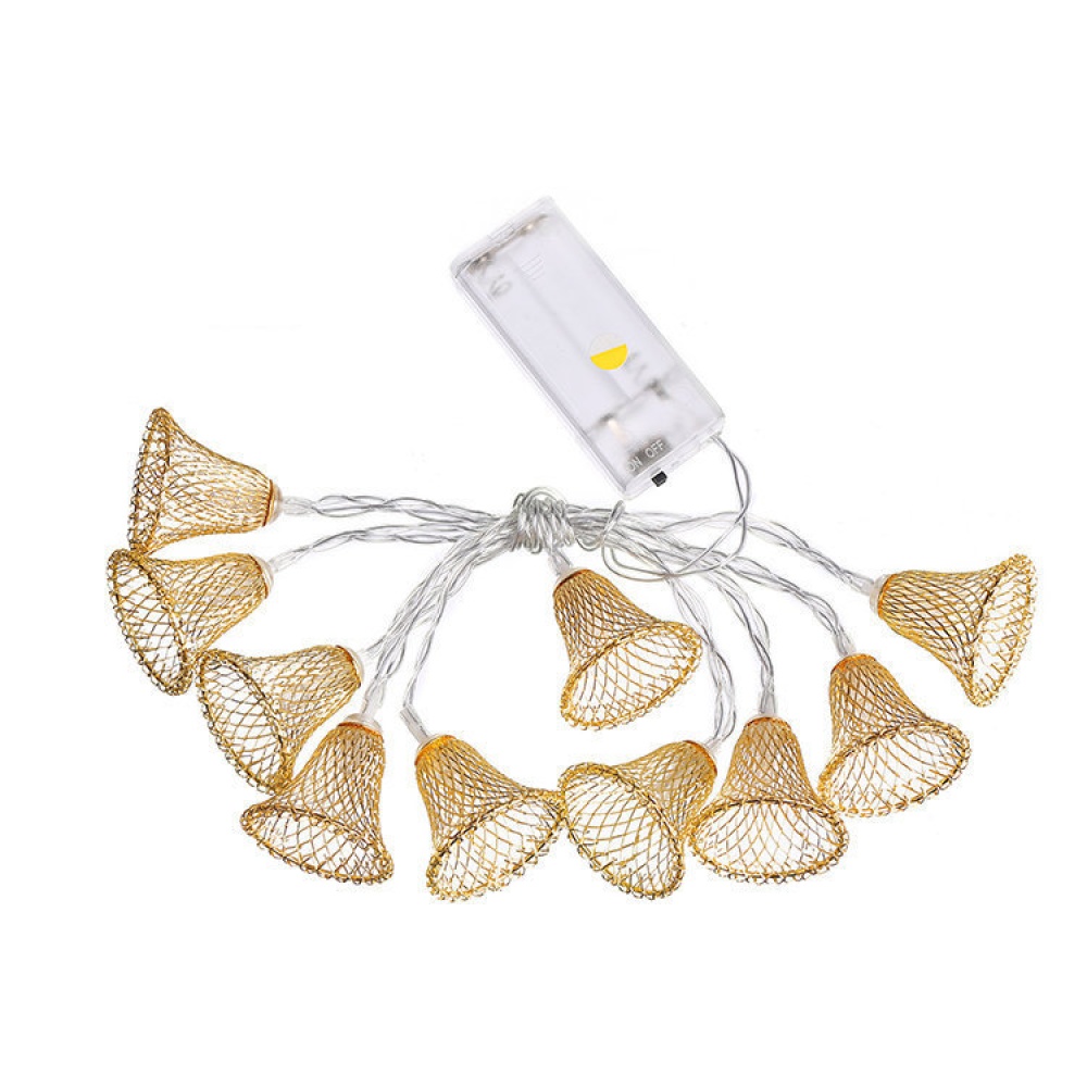 LED String Lights Battery Powered Outdoor Decoration for Holiday Wedding Christmas Halloween white