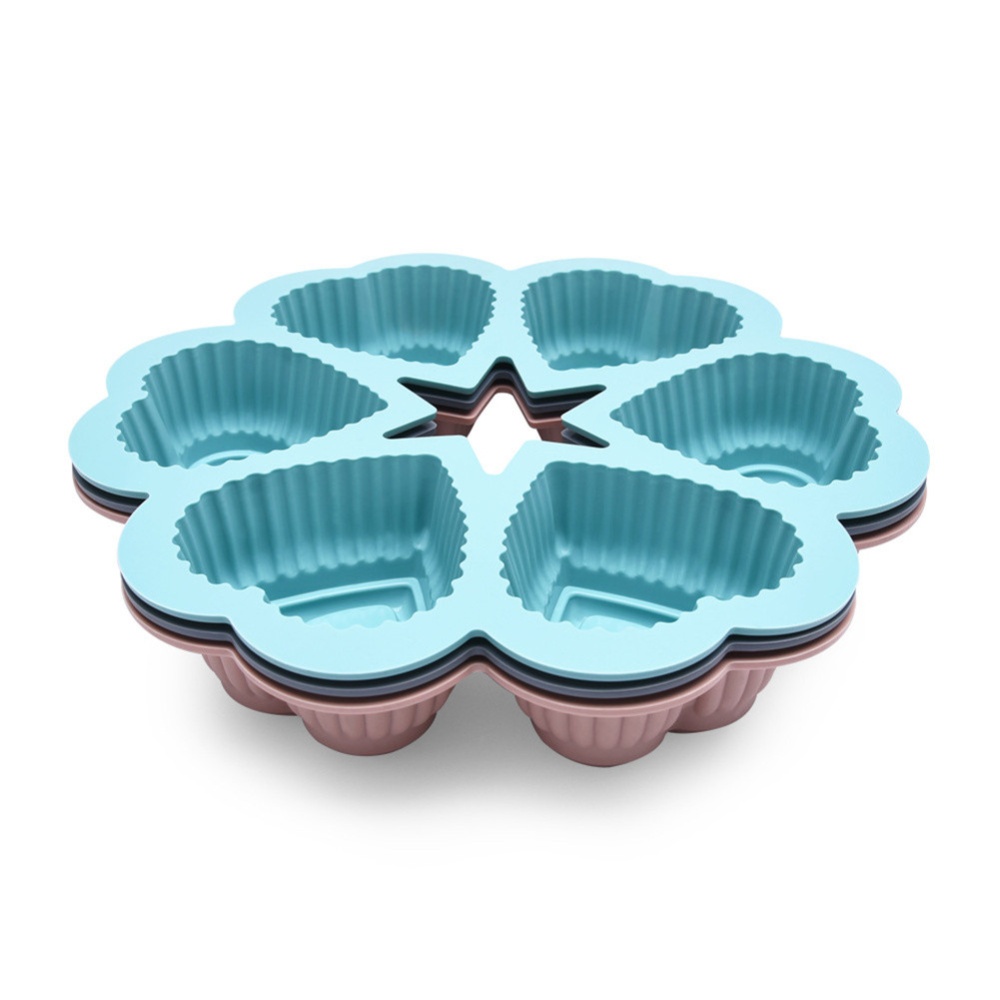 Heart-shaped Cake Mould Donut Pans Doughnut Pan Set For Baking Donuts, Bagels,cake, Biscuit Random Color - Image 3