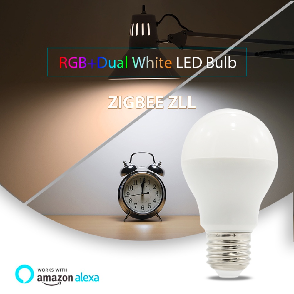 ZIGBEE RGB+CCT Smart App Controlled Dimmable Ball Bulb Compatible with Amazon Speaker Osram HUE E27 - Image 2