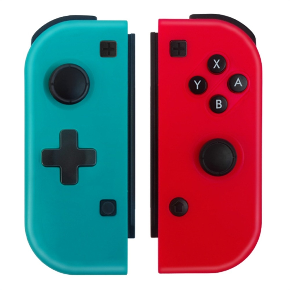 Pro Wireless Gamepad Controller Left Right Independent Vibration Screen Capture Somatosensory Handle Compatible For Switch blue and red pair - Image 2