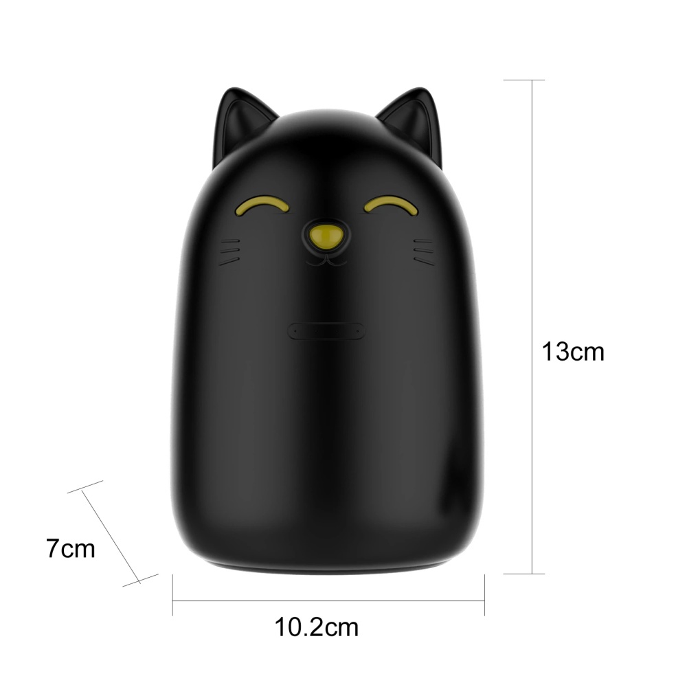 ZW-T12 Cute Cartoon Design Girl Student Wireless Bluetooth Headset Tws Earphones Black - Image 2