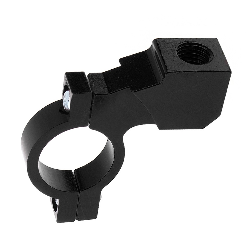 7-8"" Motorcycle Handlebar Mirror Adaptor Holder Clamp On Mount Brackets black - Image 2