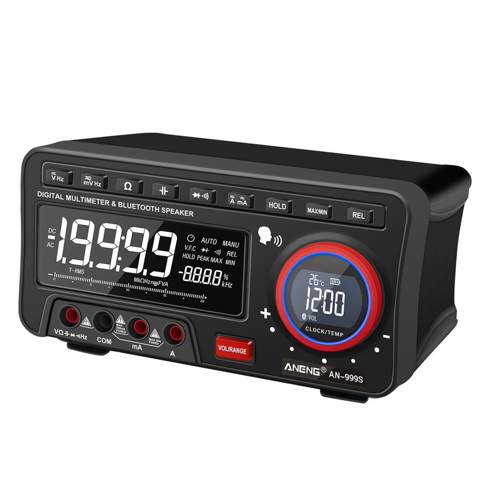 Digital Multimeter With Desktop Bluetooth Audio High-precision Voice Broadcast battery - Image 3