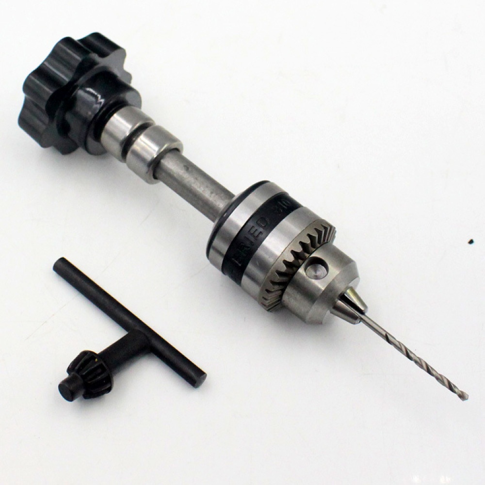 0.5-6.5mm Manual Hand Twist Drill Machine Mool with Big Grasping Bility Chuck for DIY Drilling Tool - Image 2