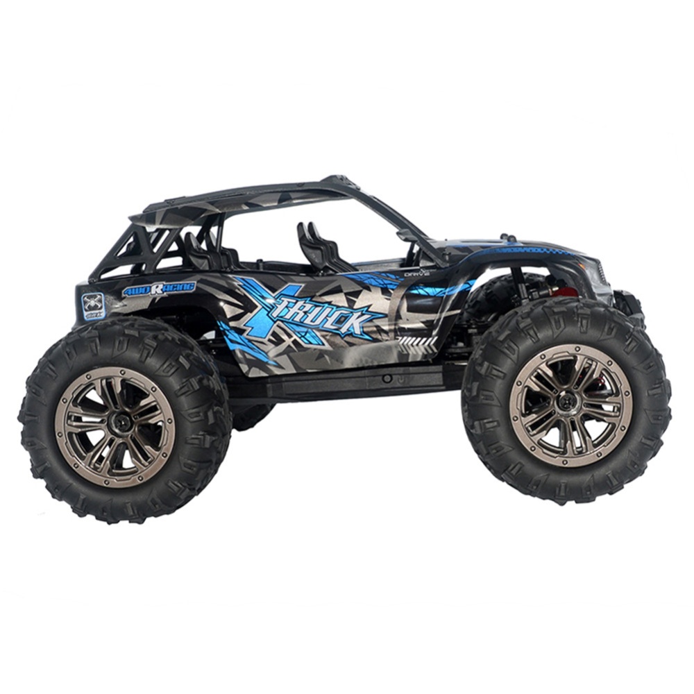 Xinlehong 9137 1/16 2.4G 4WD 36km/h RC Car W/ LED Light Desert Off-Road High Class Truck RTR Toy blue - Image 2