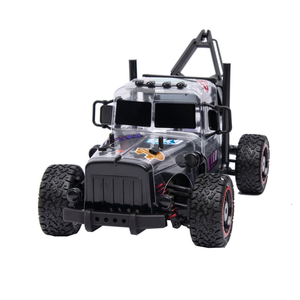 Rc Remote Control Car Drift 1:16 Four-wheel Drive High-speed Toy Half Scale Model Racing Play Toys For Boys J901 (transparent - Image 2