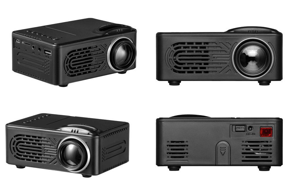 Mini projecteur portable-Black UK Connecteur - Image 3