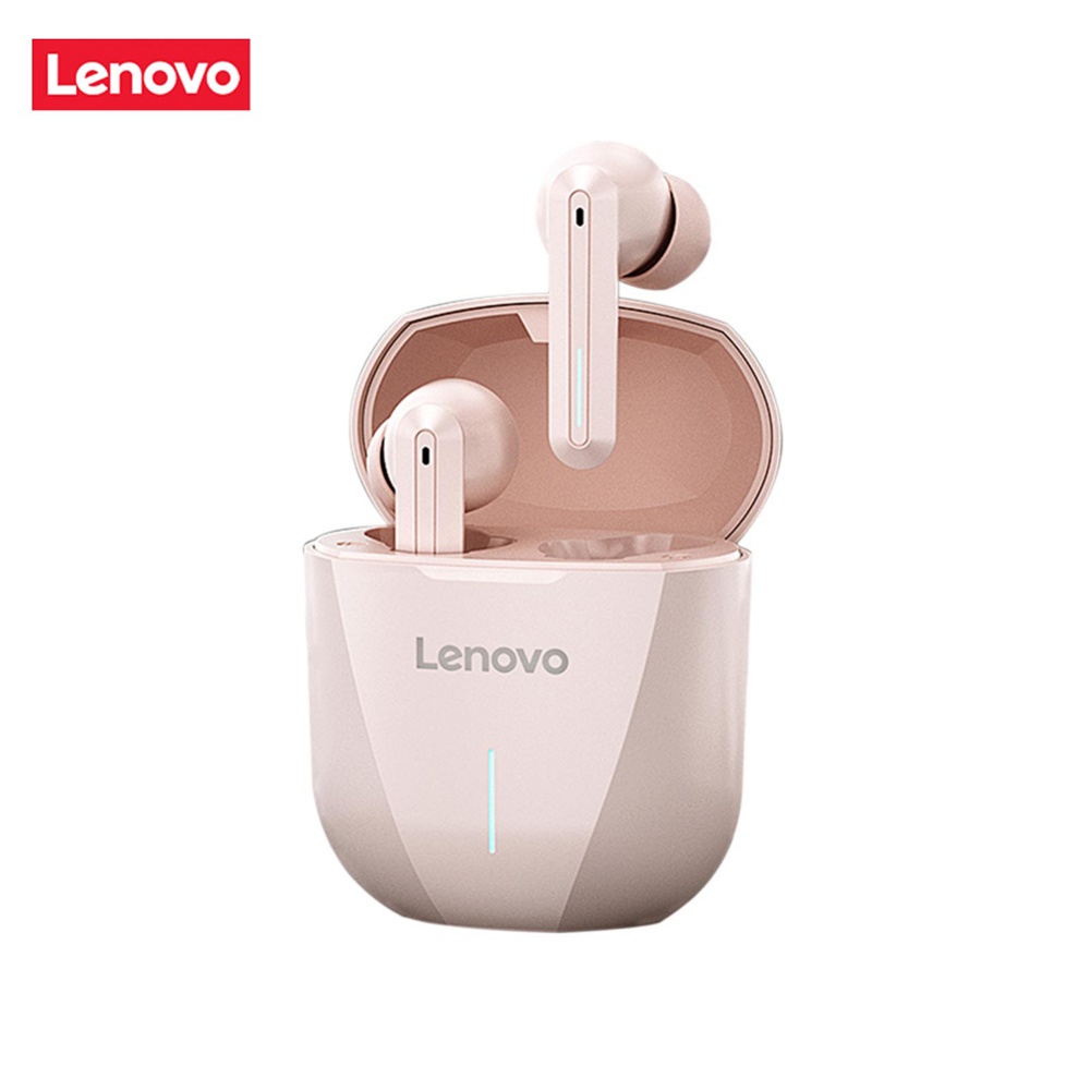 Original LENOVO XG01 Wireless Bluetooth Headset Binaural In-ear Low Latency Gaming Pink