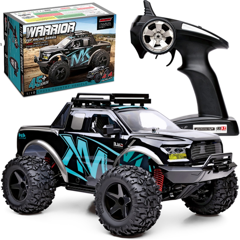 SUBOTECH BG1525 1/10 2.4G 4WD PF150 High Speed 45km/h Off-Road IPX4 Waterproof Proportional Control RC Car blue - Image 2