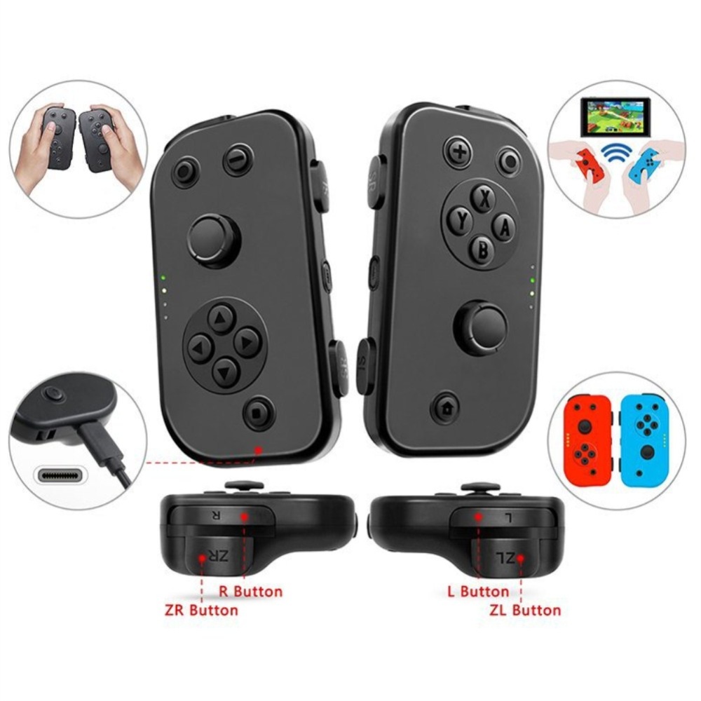 Switch Joy-con Wireless Controller for NS Bluetooth L/R Red and blue - Image 3