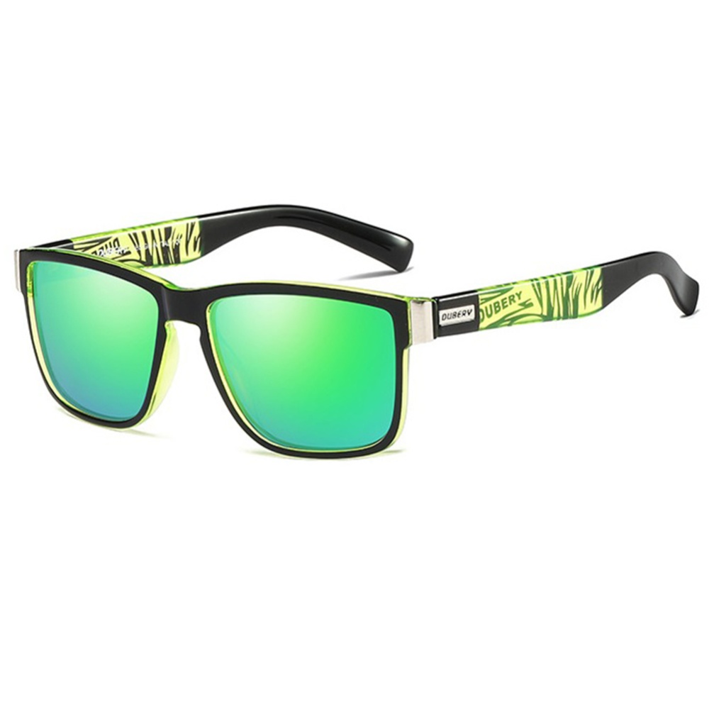 Dubery HD Polarized Sunglasses Coating Glasses Ultraviolet-proof Sport Driving Cycling Goggles Gift Ornament - N06 D518