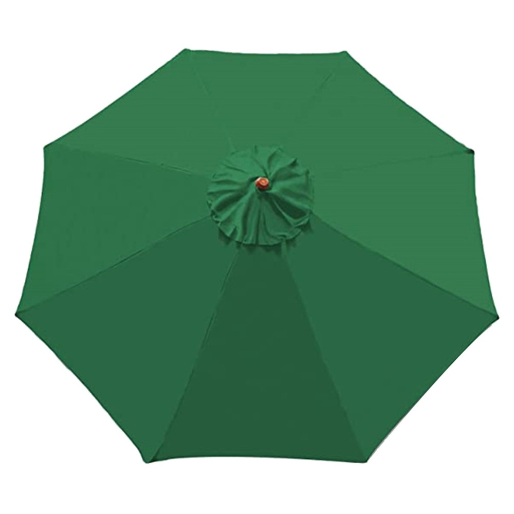 Canopy Umbrella Replacement Sunshade Cover Waterproof Uv Protection Outdoor Cloth green_2 meters in diameter (suitable for 6-bone umbrella)