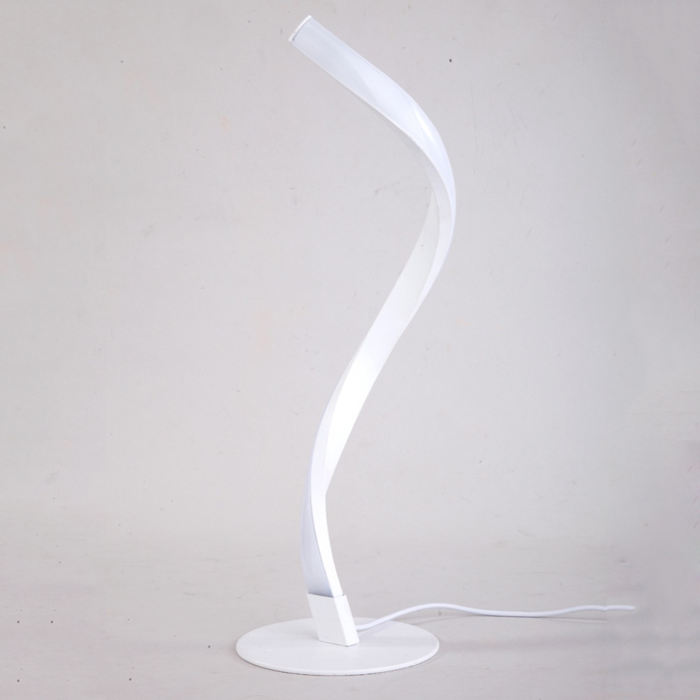 Wifi Snake-shaped Table Lamp RGB Colorful Dimming Bedside Decor Lights Compatible for Alexa US Plug