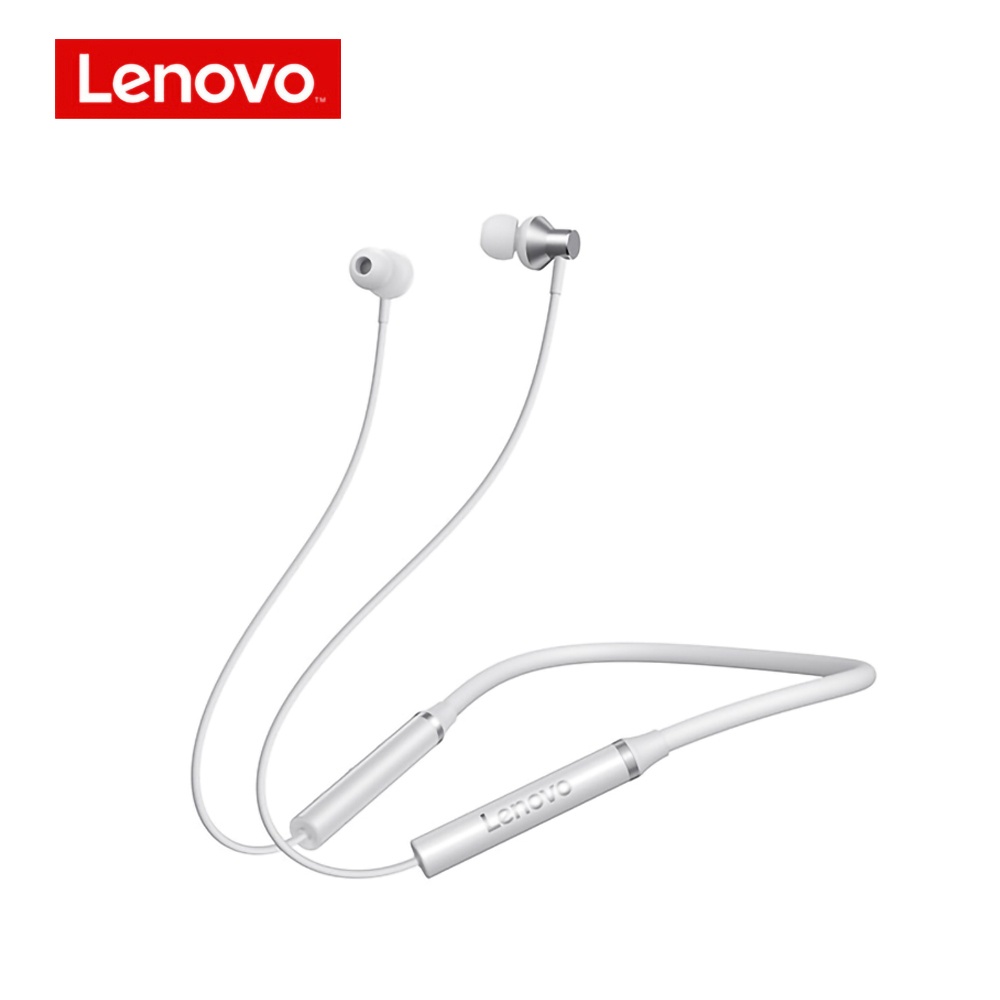 Original LENOVO HE05PRO Neckband Wireless Bluetooth Earphones With Mic Easy To Control Ipx5 Sport Waterproof red - Image 3