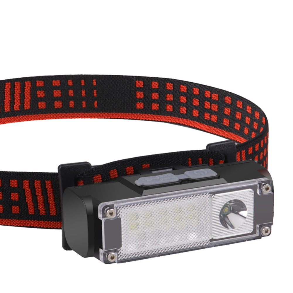 T125 Xpe LED Headlamp 4 Mode Type-c Rechargeable Outdoor Super Bright Headlight Torch Indicator Light without Battery - Image 2