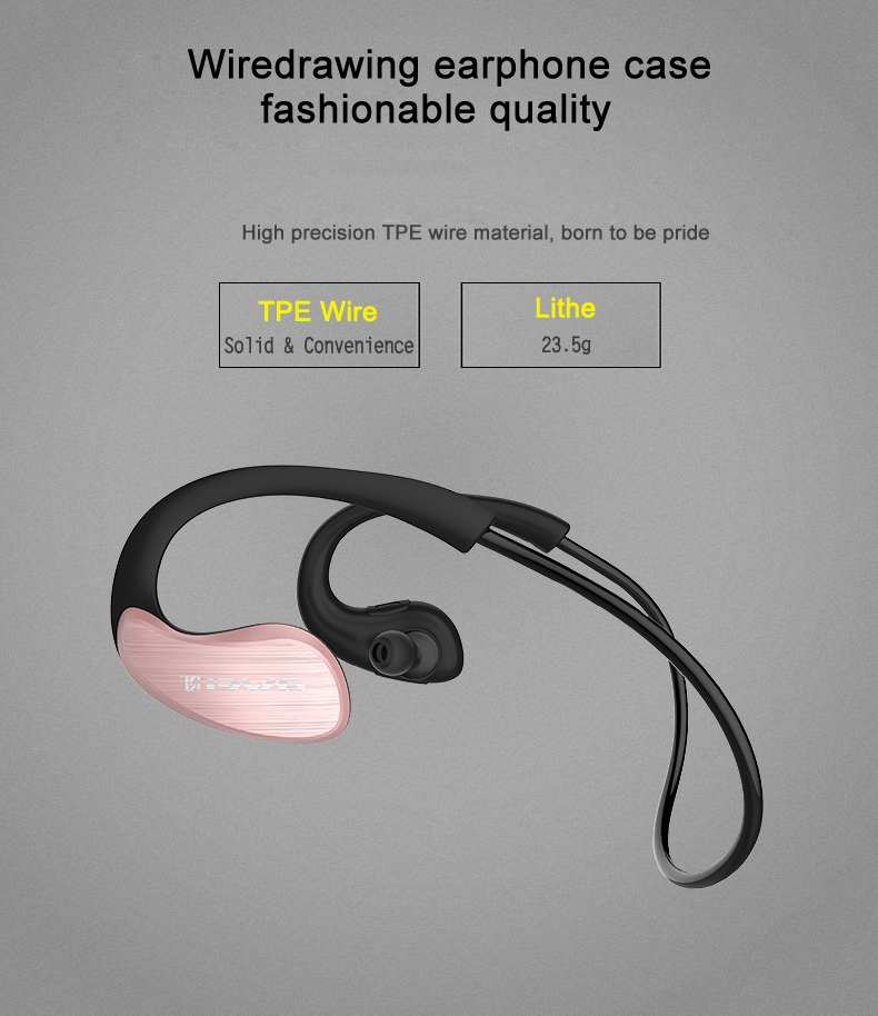 Casques Bluetooth AWEI A885BL Noir - Image 2