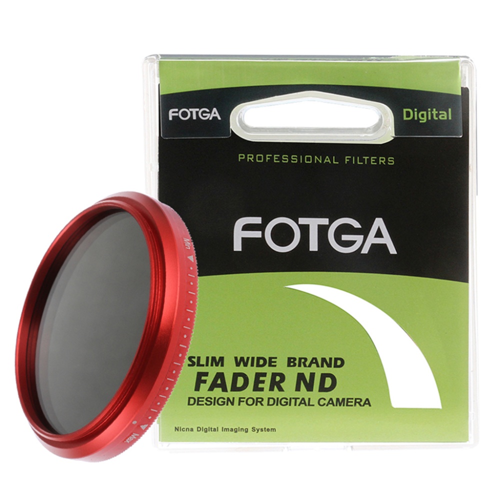 Slim Fader Variable ND Filter Adjustable Neutral Density ND2 to ND400 55mm