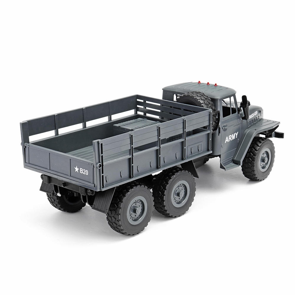 MZ YY2004 15KM/H 2.4G 6WD 1/12 Military Truck Off Road RC Car Crawler 6X6 Toys Models For Kids Birthday Gift Single battery - Image 2