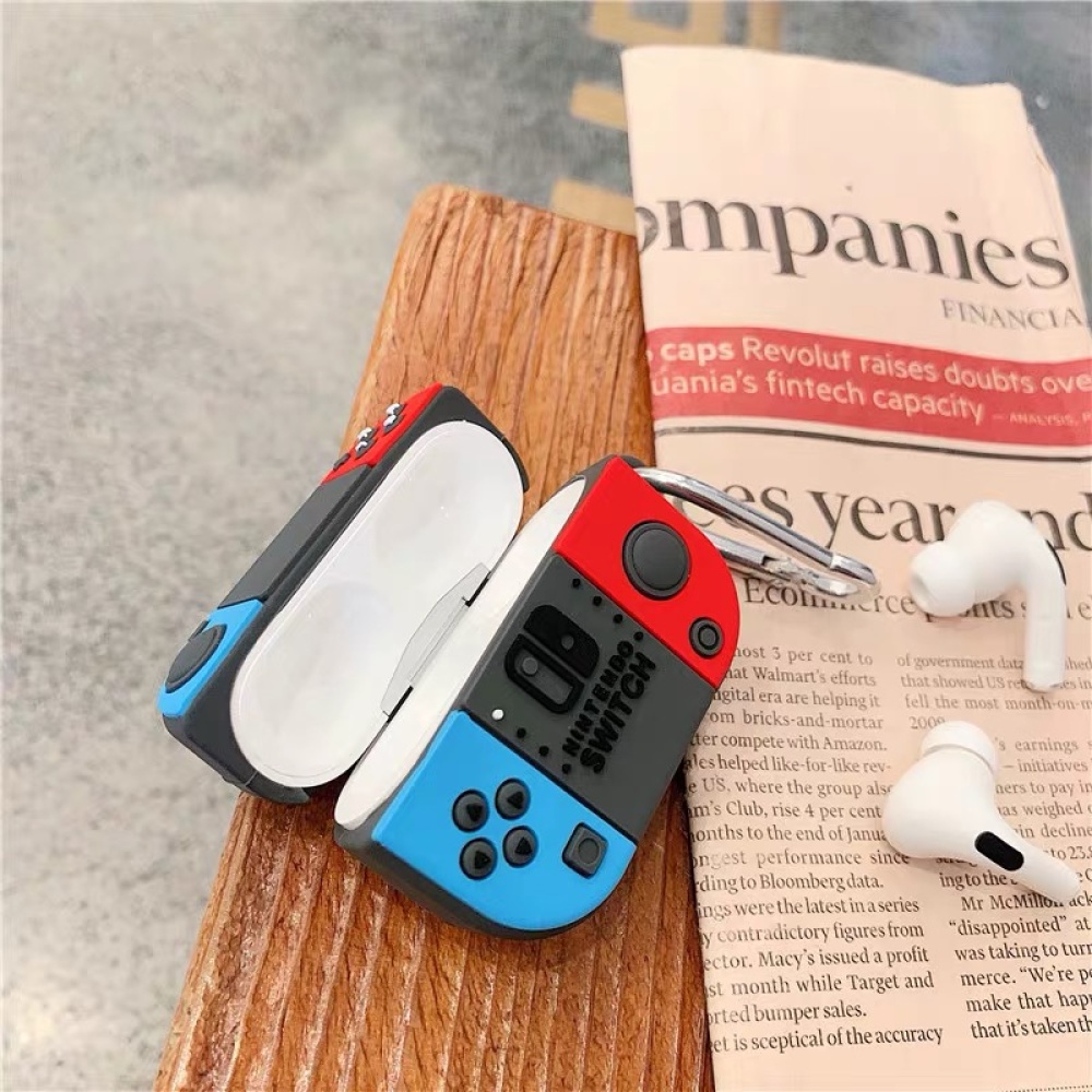 Earphone Protective Case Silicone Shell for Airpods Pro Anti-lost Full Body Protection with Cool Game Console Design 3 - Image 2