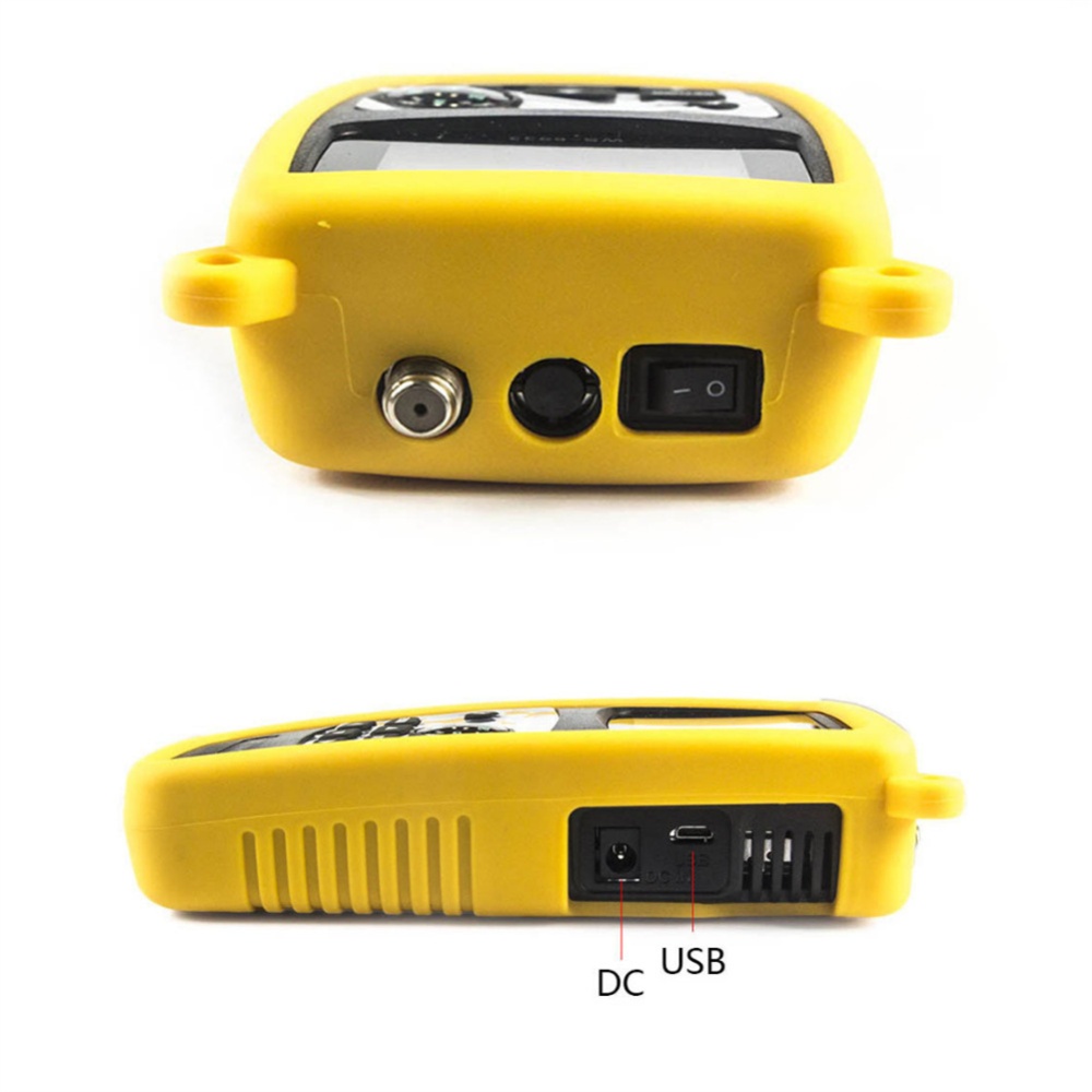 Satlink Ws-6933 Digital Satellite Finder 2.1-inch Lcd Display Screen Dvb-s2 Probe Meter Support Disseqc 1.0/1.1 And 22khz Tone US plug - Image 3