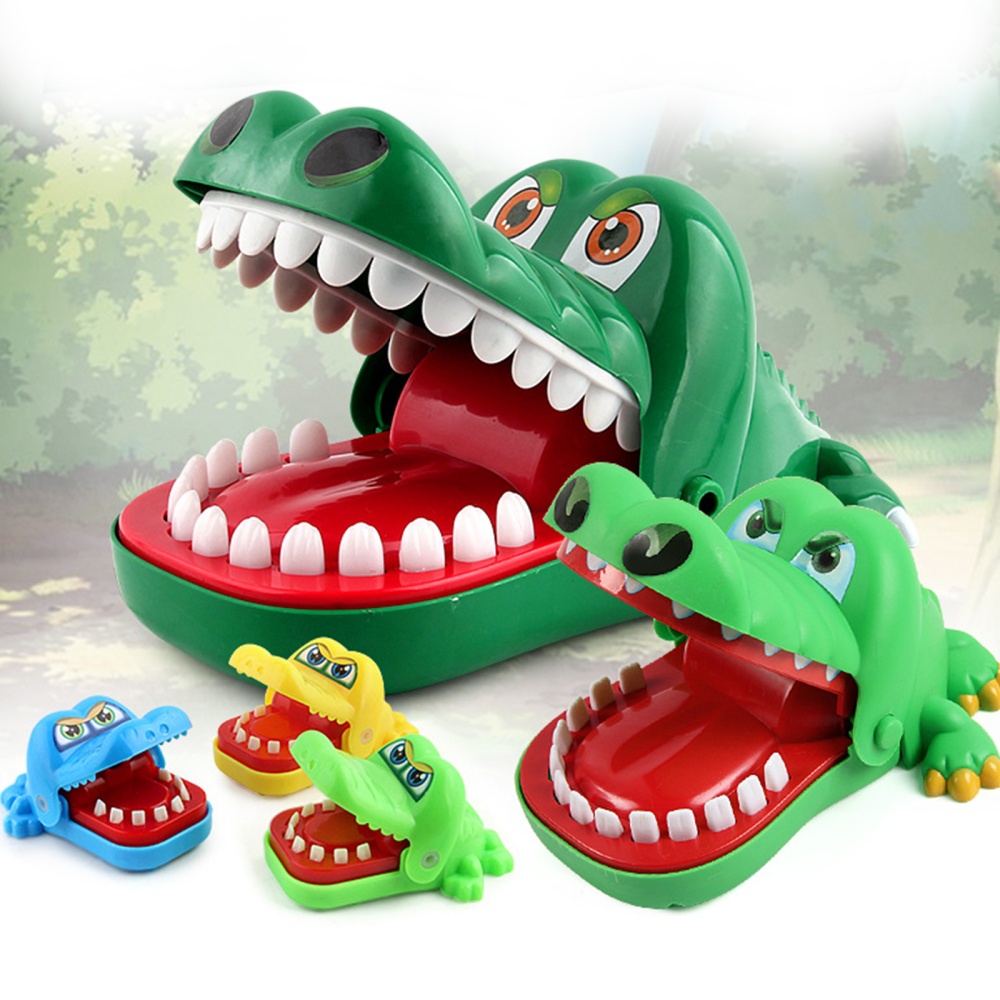 Alligator-Teeth Toys Game Multi-size Alligator-head Biting Finger Dentist Games Funny Kids Large - Image 2