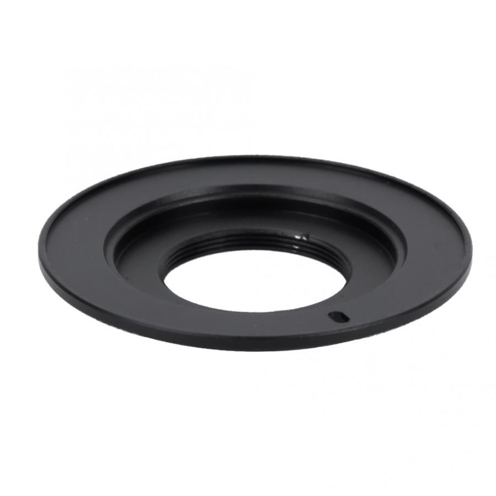 C-M4/3 Lens Adapter Ring Metal Mount for C Monitoring Camera to Fit M4/3 black - Image 4