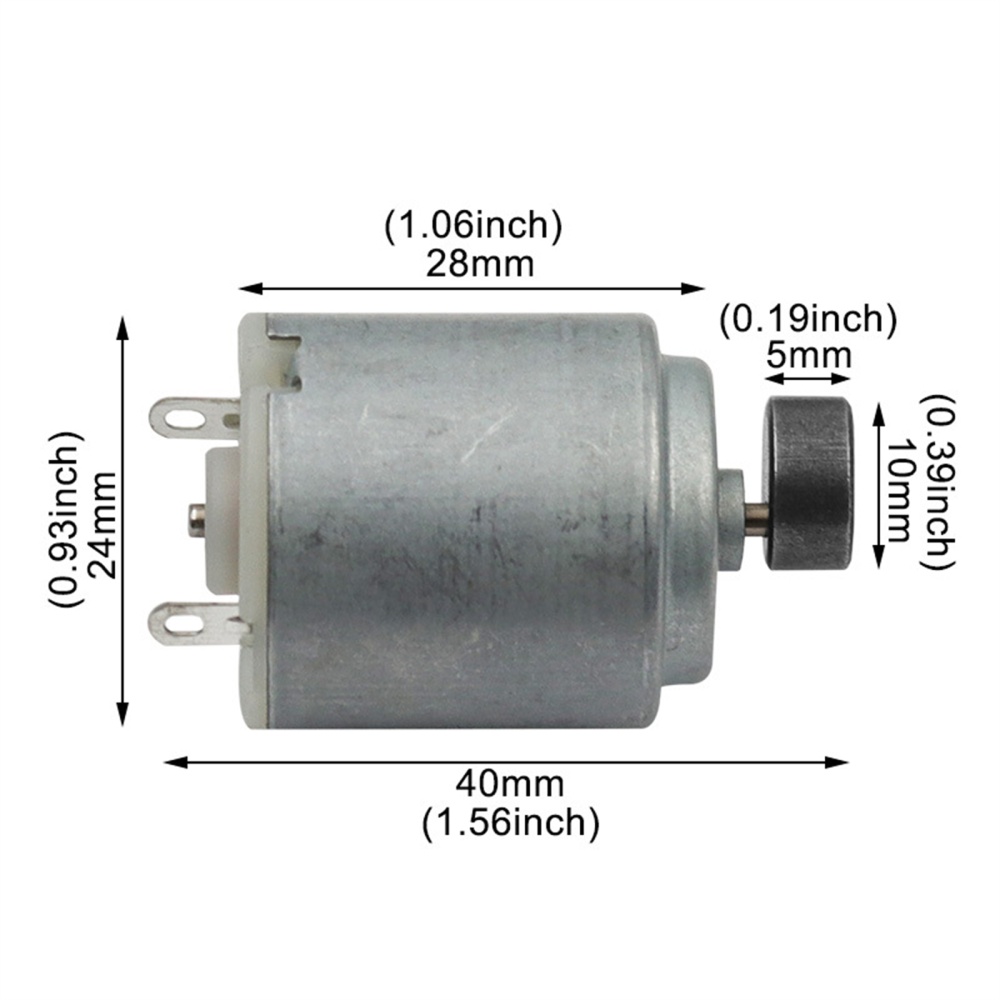 Micro 260 Motor High Speed Stainless Steel for Mini Fan Electric RC Car Boat Toy Toothbrush 1 - Image 3