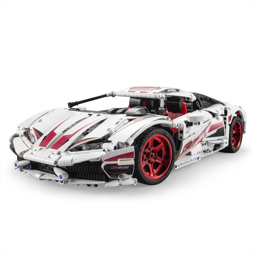 C61018 LP610 4-wheel Drive Racing Vehicle Model With Independent Suspension System High-difficulty Assembling Building Blocks Toys Sports Ca - Image 2