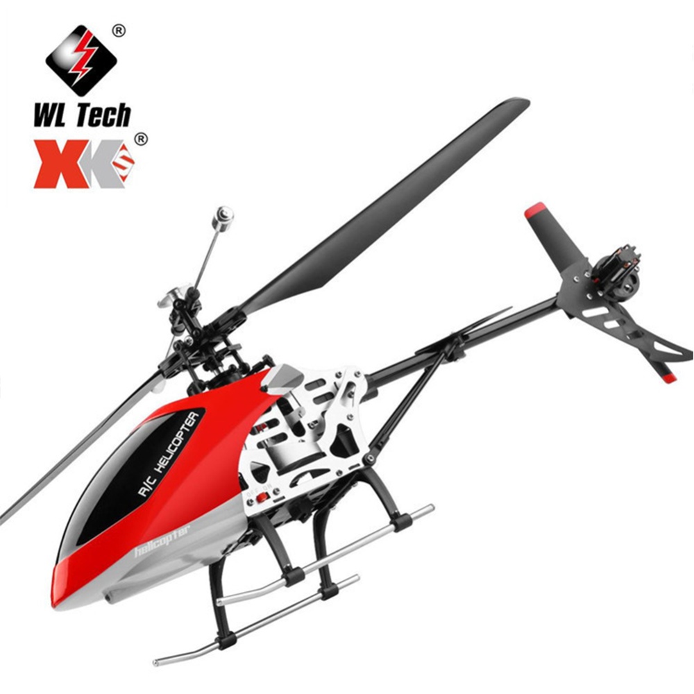 Wltoys V912-a Upgraded 2.4g 4-channel Fixed-height Remote Control Helicopter Toys Usb Charging Carbon Brush Motor Drone Model As shown - Image 2