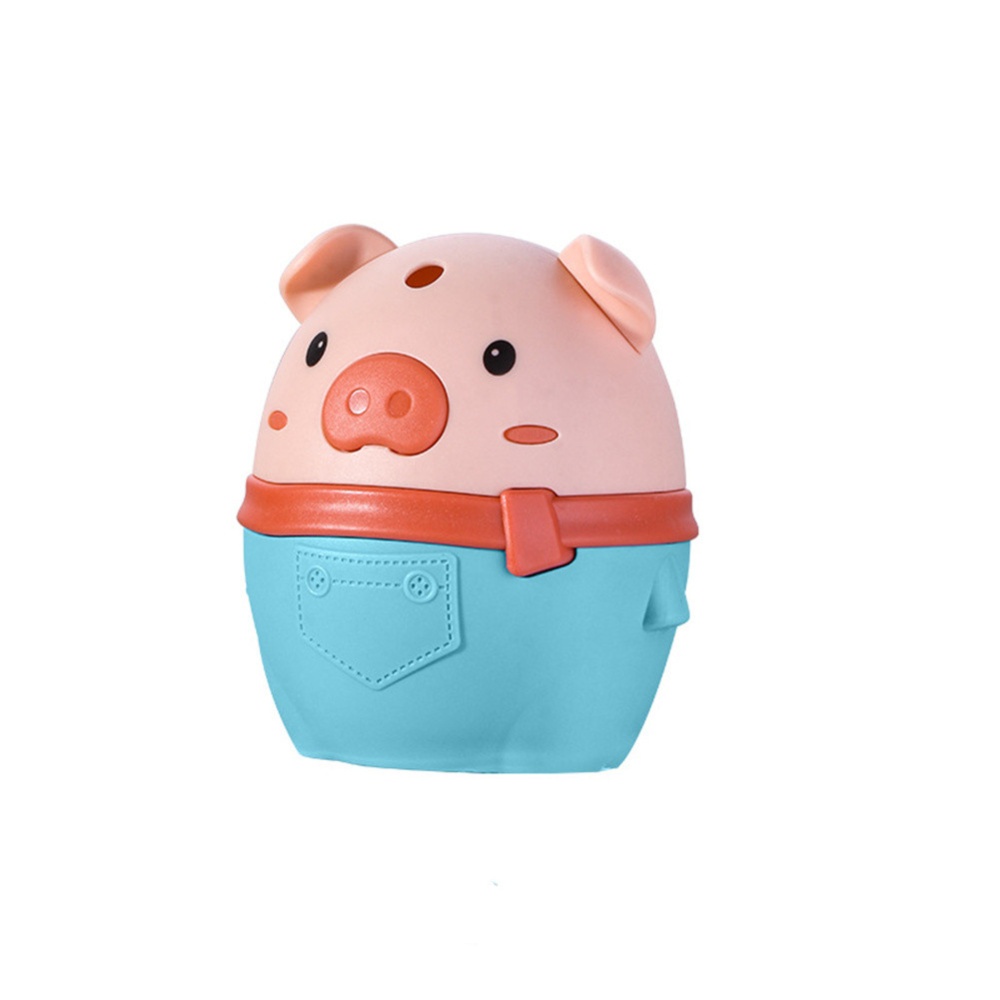 Piggy Push-type Toothpick Holder Box For Restaurant Home Storage Container green